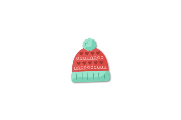 Christmas Hat Winter Vector Asset for Crafts