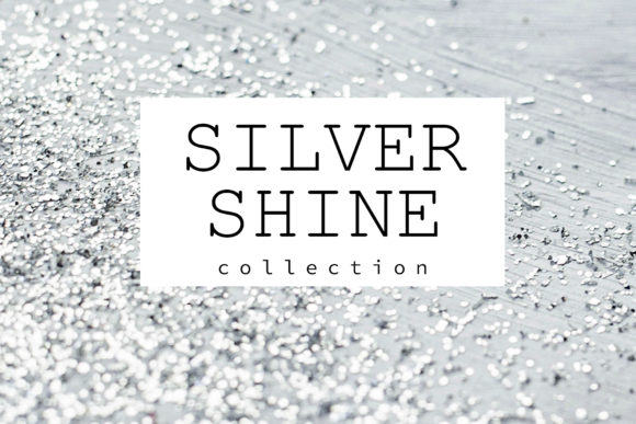 Christmas Silver Shine Textures for Crafting and Design