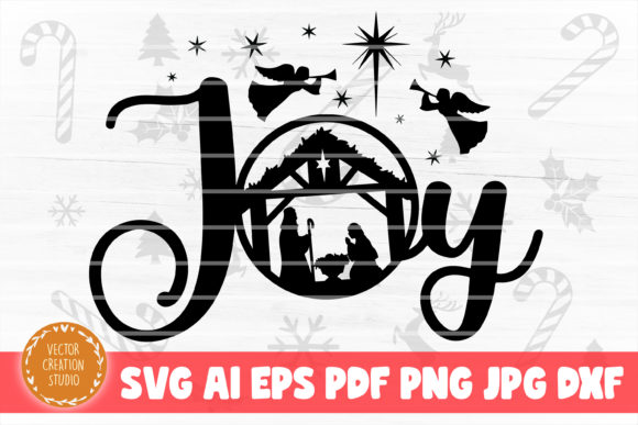 Joy Nativity Christmas Crafts