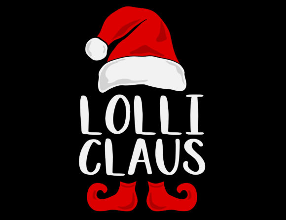 Lolli Claus Christmas Grandma Santa Crafts