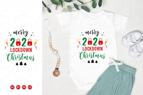 Merry Lockdown Christmas SVG for Crafts