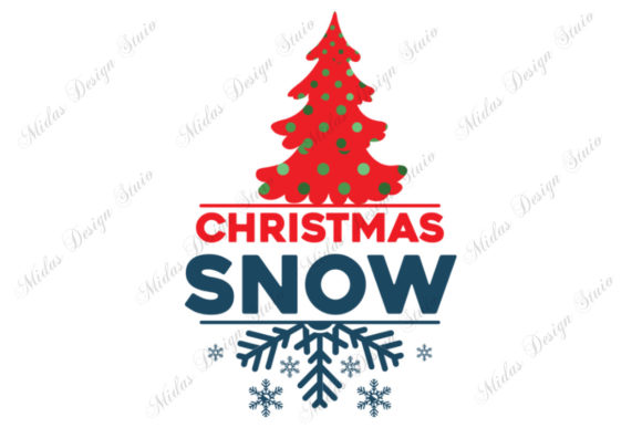 Snow Christmas Sublimation for Crafts