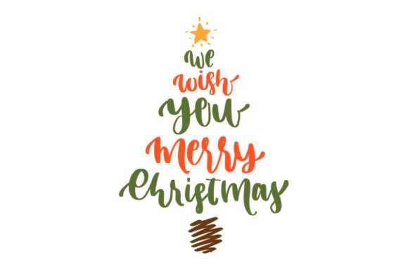 We Wish You Merry Christmas Embroidery