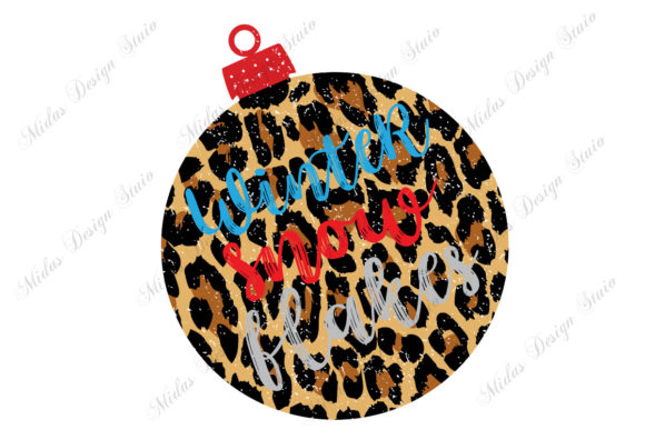 Winter Snow Flakes Christmas Sublimation for Crafts